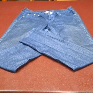 Almost Famous skinny jeans...shiny blue!